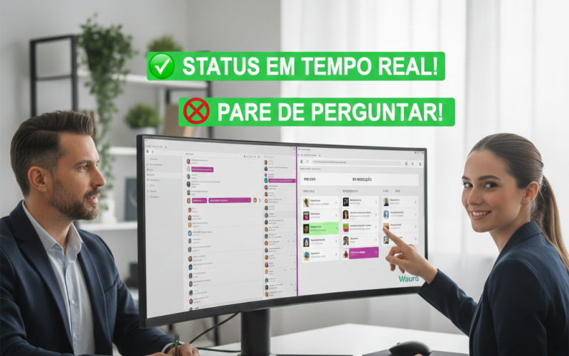 status tempo real